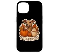 Tis The Season Italian Greyhound Dog Fall Autumn Pumpkin Pup Case for iPhone 13