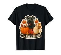 Tis The Season Kerry Blue Terrier Dog Fall Autumn Pumpkin T-Shirt