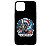 Tis The Season Kerry Blue Terrier Dog Merry Christmas Owner Case for iPhone 15 Plus