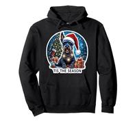 Tis The Season Kerry Blue Terrier Dog Merry Christmas Owner Pullover Hoodie