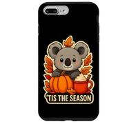 Tis The Season Koala Fall Autumn Pumpkin Leaves Australia Case for iPhone 7 Plus/8 Plus