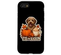 Tis The Season Lagotto Romagnolo Dog Fall Autumn Pumpkin Cup Case for iPhone SE (2020) / 7/8