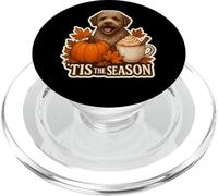 Tis The Season Lagotto Romagnolo Dog Fall Autumn Pumpkin Cup PopSockets PopGrip for MagSafe