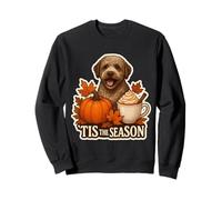 Tis The Season Lagotto Romagnolo Dog Fall Autumn Pumpkin Cup Sweatshirt
