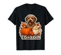 Tis The Season Lagotto Romagnolo Dog Fall Autumn Pumpkin Cup T-Shirt