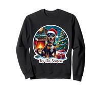 Tis The Season Lancashire Heeler Dog Merry Christmas Mom Dad Sweatshirt
