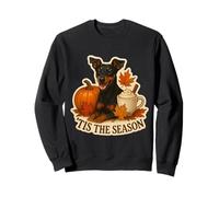 Tis The Season Manchester Terrier Dog Fall Autumn Pumpkin Sweatshirt