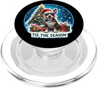 Tis The Season Manchester Terrier Dog Merry Christmas Parent PopSockets PopGrip for MagSafe
