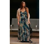 Tis The Season Maxi Dress at Free People in Storm Combo, Size: US 4 - female