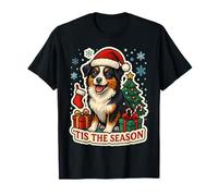 Tis The Season Miniature American Shepherd Dog Christmas Fun T-Shirt