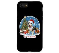 Tis The Season Miniature Bull Terrier Dog Merry Christmas Case for iPhone SE (2020) / 7/8