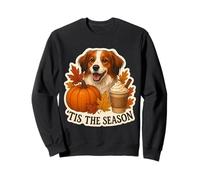 Tis The Season Nederlandse Kooikerhondje Dog Fall Autumn Cup Sweatshirt