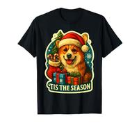 Tis The Season Pembroke Welsh Corgi Dog Christmas Mom Dad T-Shirt