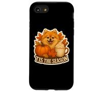 Tis The Season Pomeranian Dog Fall Autumn Pumpkin Spice Cute Case for iPhone SE (2020) / 7/8