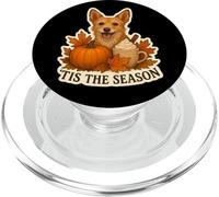 Tis The Season Portuguese Podengo Pequeno Dog Fall Autumn PopSockets PopGrip for MagSafe