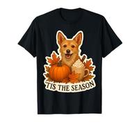 Tis The Season Portuguese Podengo Pequeno Dog Fall Autumn T-Shirt