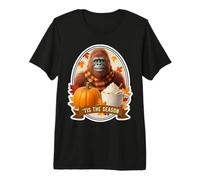 Tis The Season Sasquatch Big-Foot Fall Autumn Big Foot Lover Premium T-Shirt