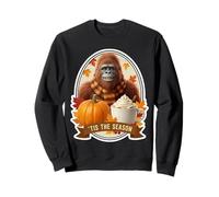 Tis The Season Sasquatch Big-foot Fall Autumn Big Foot Lover Sweatshirt