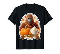 Tis The Season Sasquatch Big-Foot Fall Autumn Big Foot Lover T-Shirt