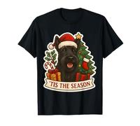 Tis The Season Scottish Terrier Dog Merry Christmas Mom Dad T-Shirt