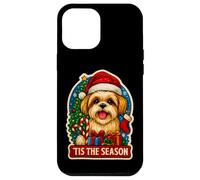 Tis The Season Shih Tzu Christmas Tree Mom Dad Owner Parent Case for iPhone 12 Pro Max