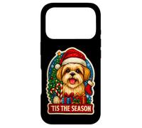 Tis The Season Shih Tzu Christmas Tree Mom Dad Owner Parent Case for iPhone 17 Pro
