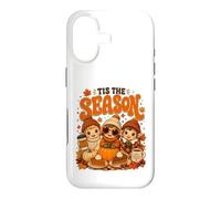 Tis The Season Thanksgiving Elf Pumpkin Costume Case for iPhone 17