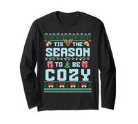 Tis the Season to Be Cozy Holiday Vibe Long Sleeve T-Shirt