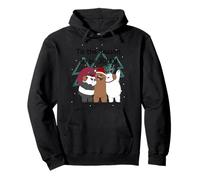 Tis the Season to Be Jolly Bears Fun Holiday Pullover Hoodie