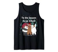 Tis The Season to Be Jolly Cute Bears Tank Top