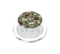Tis the Season to Be Reading Christmas Book Lover PopSockets PopGrip for MagSafe