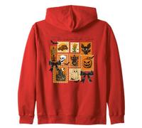 Tis The Season To Be Spook Halloween Fun Zip Hoodie