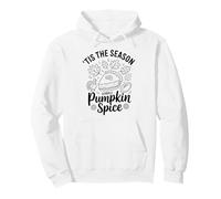 'Tis The Season To Gobble Pumpkin Spice Christmas Doodle Pullover Hoodie