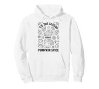 'Tis The Season To Gobble Pumpkin Spice Christmas Doodle Pullover Hoodie