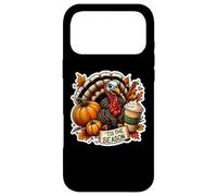 Tis The Season Turkey Fall Autumn Pumpkin Spice Cup Vintage Case for iPhone 17 Pro Max