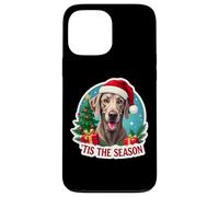 Tis The Season Weimaraner Dog Merry Christmas Tree Mom Dad Case for iPhone 13 Pro Max