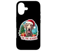 Tis The Season Weimaraner Dog Merry Christmas Tree Mom Dad Case for iPhone 17