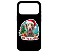 Tis The Season Weimaraner Dog Merry Christmas Tree Mom Dad Case for iPhone 17 Pro Max