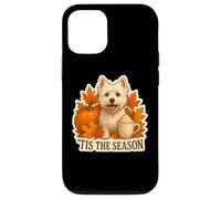Tis The Season West Highland White Terrier Dog Fall Autumn Case for iPhone 12/12 Pro