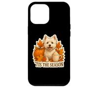 Tis The Season West Highland White Terrier Dog Fall Autumn Case for iPhone 12 Pro Max