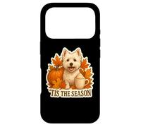 Tis The Season West Highland White Terrier Dog Fall Autumn Case for iPhone 17 Pro