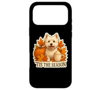 Tis The Season West Highland White Terrier Dog Fall Autumn Case for iPhone 17 Pro Max