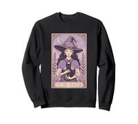 Tis The Season Witch Moon Cat Enchantment Sweatshirt