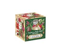 Tisane du Père Noël, Provence d'antan, infusions en boite métal: écorces de cacao, cannelle, gingembre, réglisse, curcuma,1 item