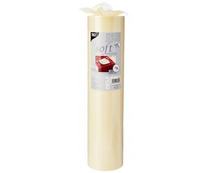 Tisch-Deko Table - Paths, Non-Woven Soft Selection Similar to the fabric 24 MX 40 cm Cream in Roll