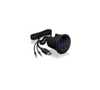 TischHub 4x USB 3.0 TypeA mit Audio Ein/Ausgang ICY BOX