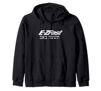 Tisha B'Av Easy Fast Jewish Fasting Jerusalem Yom Kippur Zip Hoodie
