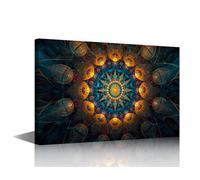 TISHIRON Bathroom Artwork for Wall Abstract Canvas Prints Wall Art Canvas Frame Wall Decor 1 Piece Wall Art Bathroom Decor Wall Art Geometric Patterns Room Decor Modern Canvas Arts Crafts 24x16 in