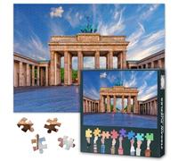 TISHIRON Brandenburg Gate Berlin Sunrise 1000 Piece Puzzle for Adults