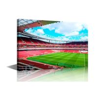TISHIRON Famous Stadium, Arsenal Football Club London Canvas Wall Art Painting Contemporary Artists' Home Decoration, Room Murals, Table Wall Decor, Framed Ready to Hang 30x 45cm